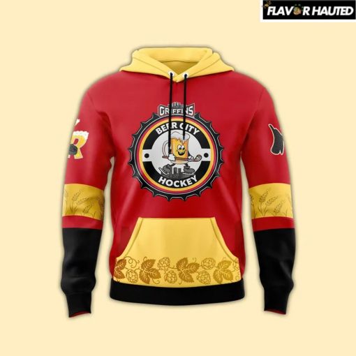 Grand Rapids Griffins x Beer City 2025 Hockey Night Hoodie