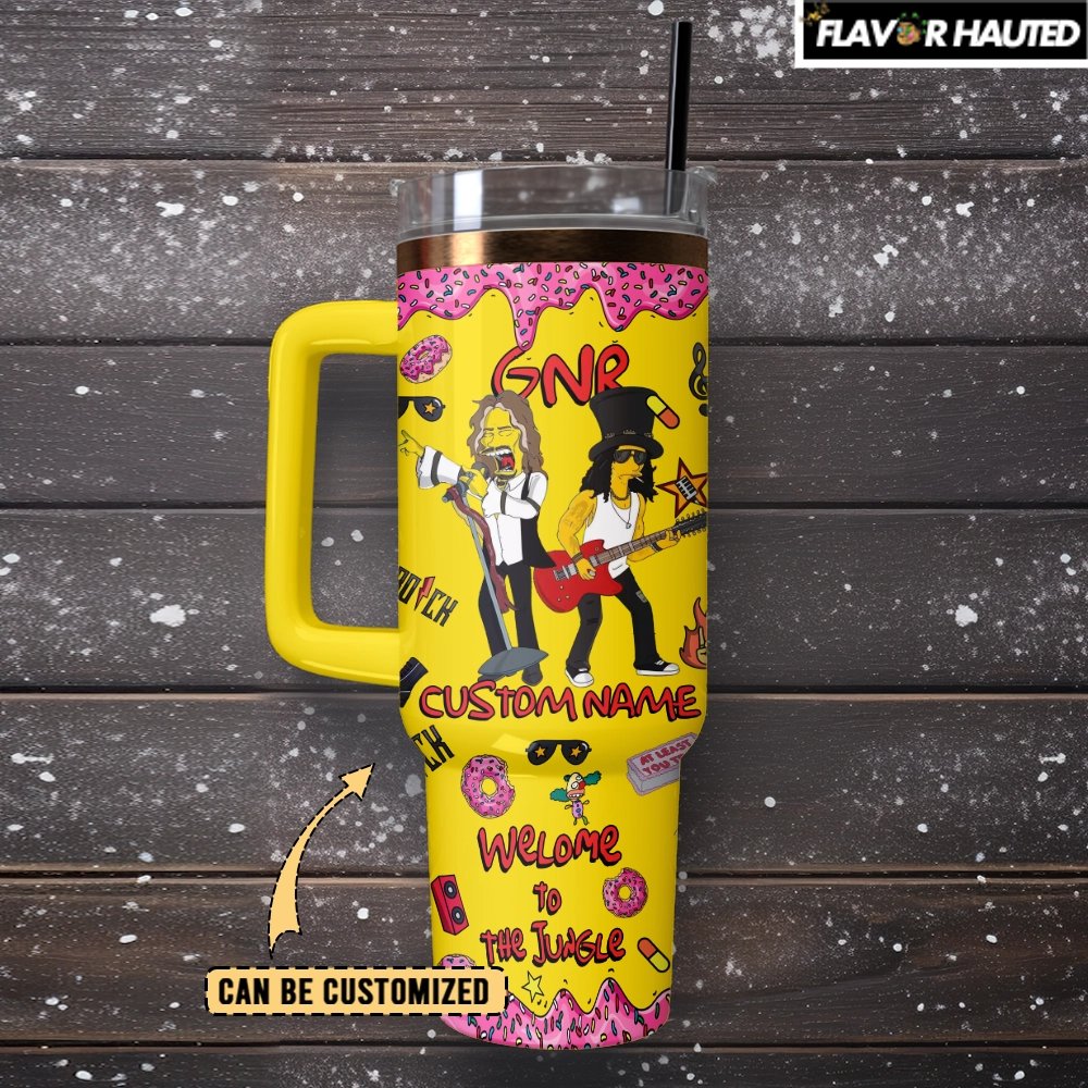 Guns N’ Roses x The Simpsons Limited Edition Stanley Tumbler Cup Guns N’ Roses x The Simpsons Limited Edition Stanley Tumbler Cup