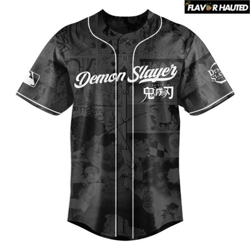 Himejima Gyomei Demon Slayer x MLB Limited Edition Baseball Jersey