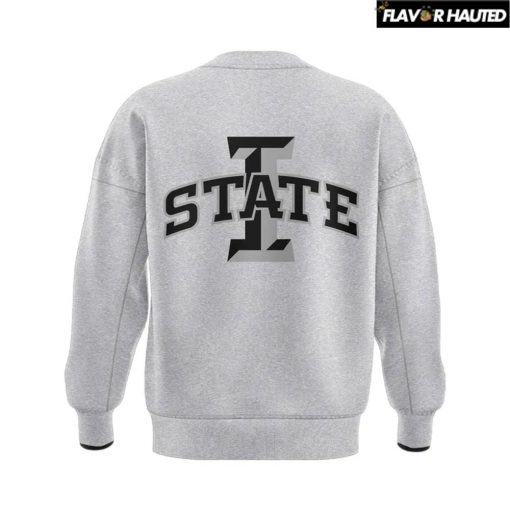 Iowa Cyclones Basketball New Uniform Special Grey Black Sweatshirt