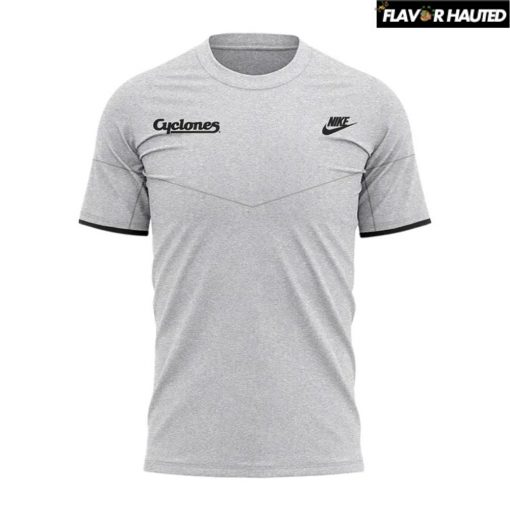 Iowa Cyclones Basketball New Uniform Special Grey Black T-Shirt