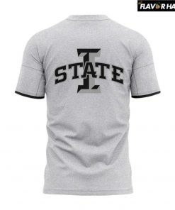 Iowa Cyclones Basketball New Uniform Special Grey Black TShirt