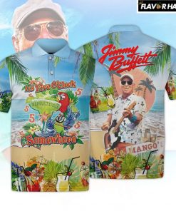 Jimmy Buffett Escape to Margaritaville Special Polo Shirt