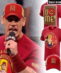 John Cena Farewell Tour Brussels 2025 Limited Edition T-Shirt