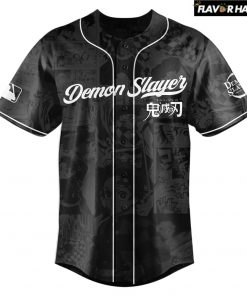 Kamado Tanjirou Demon Slayer x MLB Limited Edition Baseball Jersey