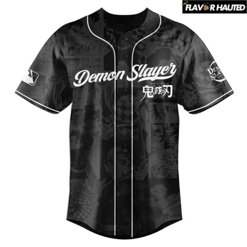 Kamado Tanjirou Demon Slayer x MLB Limited Edition Baseball Jersey