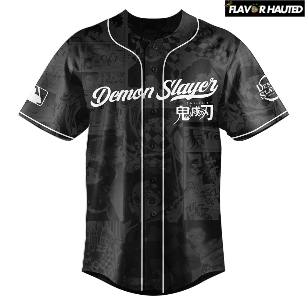 Kamado Tanjirou Demon Slayer x MLB Limited Edition Baseball Jersey Kamado Tanjirou Demon Slayer x MLB Limited Edition Baseball Jersey