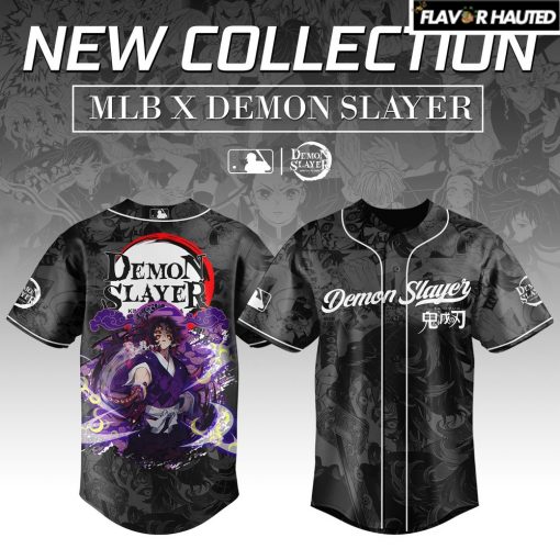 Kokushibo Demon Slayer x MLB Limited Edition Baseball Jersey