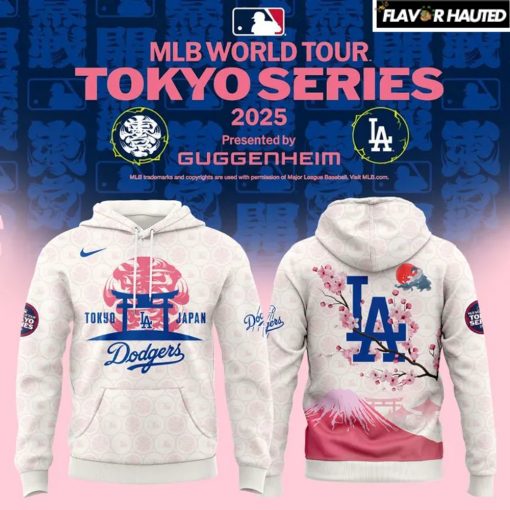 Los Angeles Dodgers MLB World Tour Tokyo Series 2025 Special Hoodie