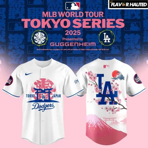 Los Angeles Dodgers MLB World Tour Tokyo Series 2025 Special Jersey
