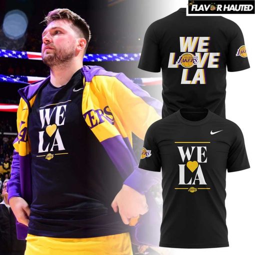 Los Angeles Lakers Luka Dončić WE LOVE LA Special T-Shirt