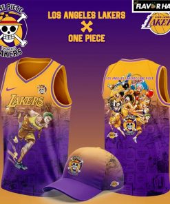 Los Angeles Lakers x Roronoa Zoro One Piece Special Basketball Jersey
