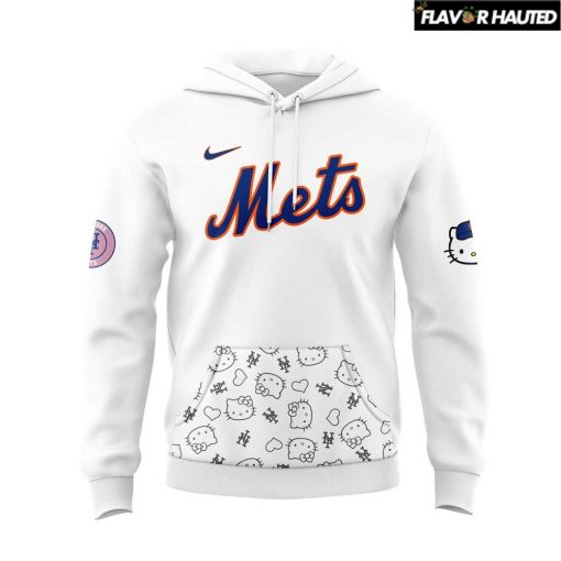 New York Mets x Hello Kitty Night Game White Hoodie