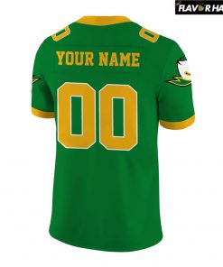 Oregon Ducks Big 10 Green Football Jersey