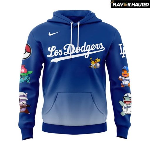 Pikachu Baseball Sports Dodgers Special 2025 Hoodie