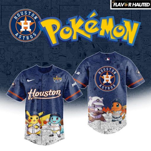 Pokémon GO x Houston Astros Edition Baseball Jersey