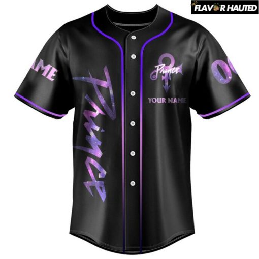 Prince “See You Laughing in the Purple Rain” Baseball Jersey