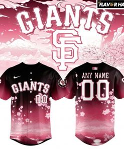 San Francisco Giants Cherry Blossom 2025 Jersey