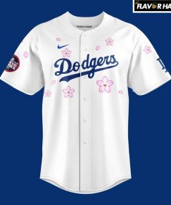 Shohei Ohtani x Takashi Murakami Los Angeles Dodgers Sakura Special Baseball Jerse