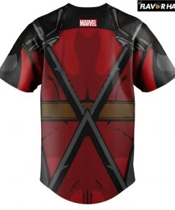 Toledo Mud Hens x Deadpool Marvel Specialty Baseball Jersey