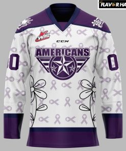 Tri-City Americans x Alzheimer’s Awareness 2025 Special Hockey Jersey