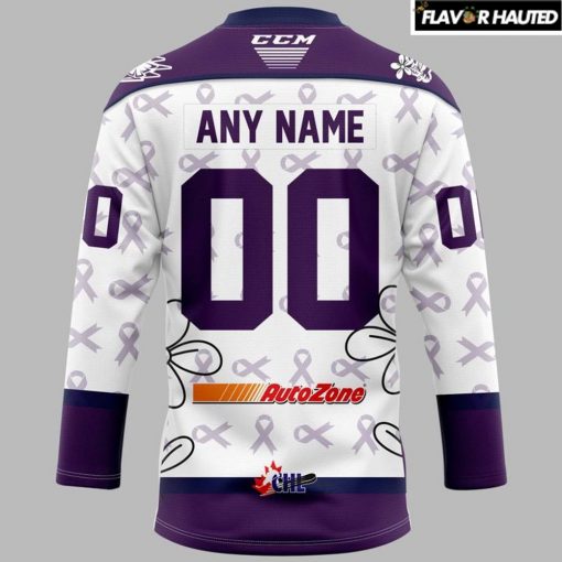 Tri-City Americans x Alzheimer’s Awareness 2025 Special Hockey Jersey