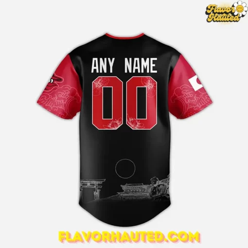 Baltimore Orioles 2025 Japanese Heritage Night Special Baseball Jersey