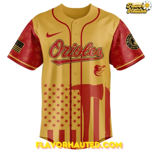 Baltimore Orioles MLB x 2025 Firefighter Appreciation Night Special Jersey