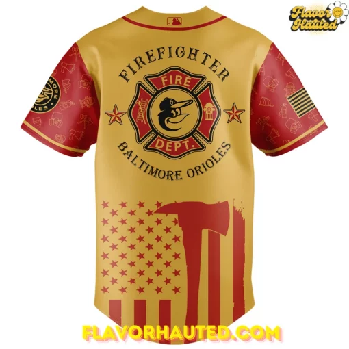 Baltimore Orioles MLB x 2025 Firefighter Appreciation Night Special Jersey