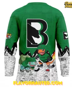 Binghamton Black Bears x Pokémon Special Hockey Jersey 3