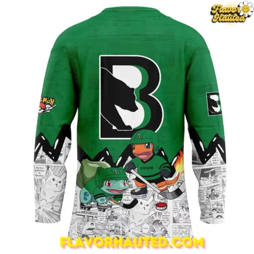 Binghamton Black Bears x Pokémon Special Hockey Jersey