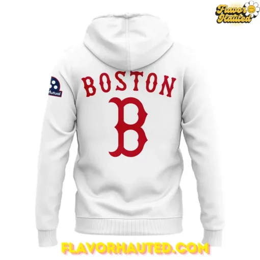 Boston Red Sox 2025 Boston Strong White Hoodie