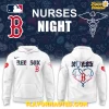 Boston Red Sox Nurses Night Special White Hoodie
