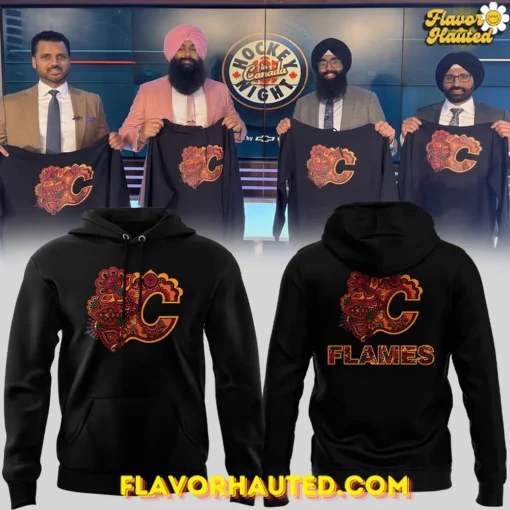 Calgary Flames South Asian Celebration Night Hoodie