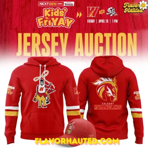 Calgary Wranglers Kid’s Friday Special Hoodie