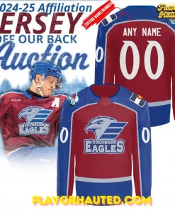 Colorado Eagles 2024-25 Affiliation Heritage Special Hockey Jersey