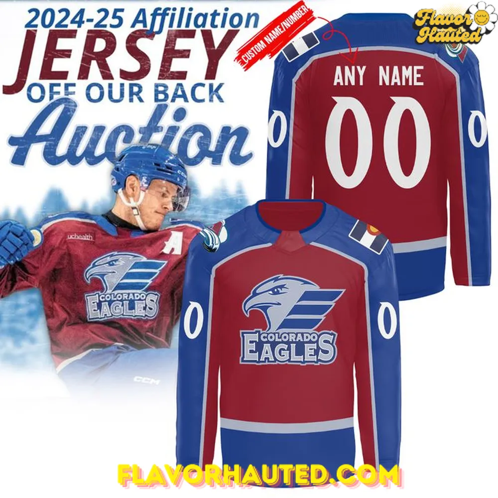 Colorado Eagles 2024-25 Affiliation Heritage Special Hockey Jersey