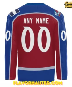 Colorado Eagles 2024 25 Affiliation Heritage Special Hockey Jersey 3