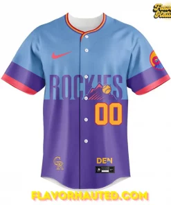 Colorado Rockies City Connect Skyline 2025 Baseball Jersey 5