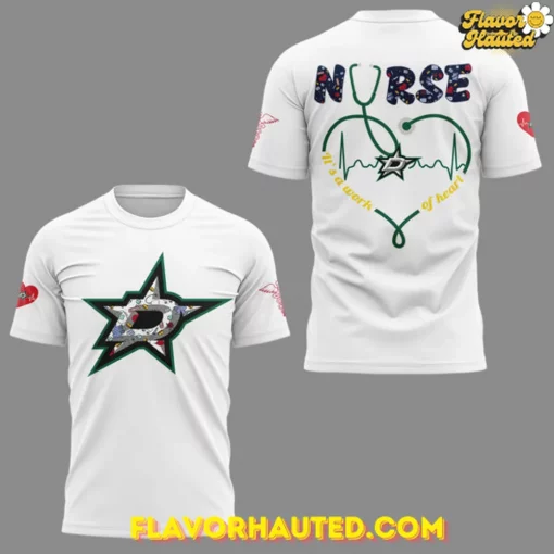 Dallas Stars Baseball Nurses Night Special T-Shirt