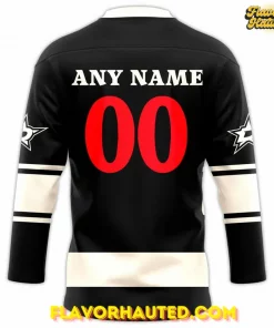 Dallas Stars x Texas Rangers Night 2025 Custom Hockey Jersey 3