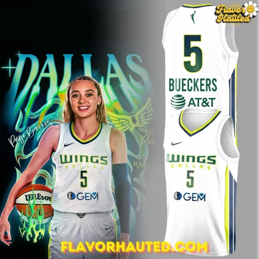 Dallas Wings Paige Bueckers Limited Edition Basketball Jersey