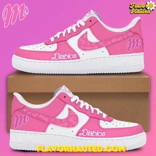 Diablos Rojos del México x Barbie Night Nike Air Force 1