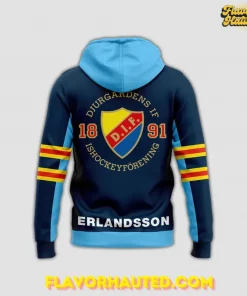 Djurgården Hockey Erlandsson Special Edition Hoodie 3