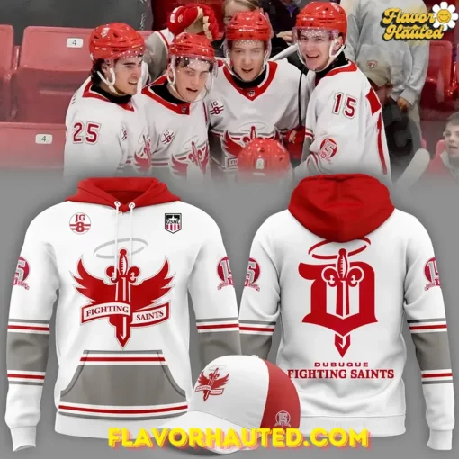 Dubuque Fighting Saints Official Team Special Hoodie