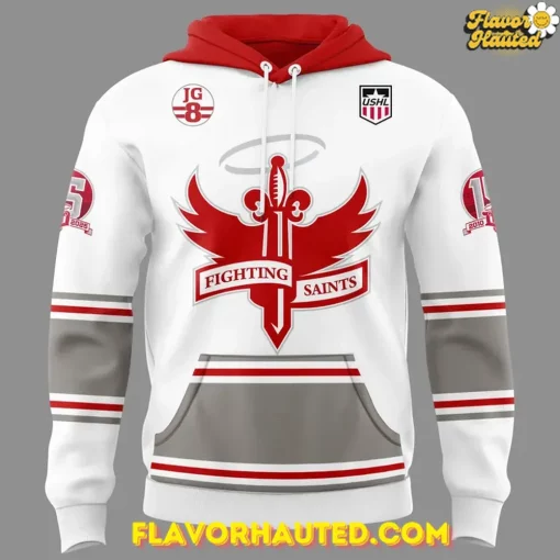 Dubuque Fighting Saints Official Team Special Hoodie