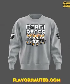 Fargo Force Corgi Races Sepcial Gray Sweatshirt 2