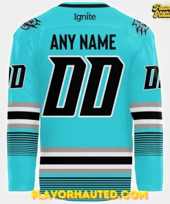 Ignite Columbus River Dragon 2025 Costom Special Hockey Jersey 3