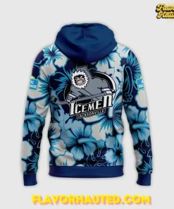 Jacksonville Icemen Season Worn Warm Up 2025 Hoodie 3