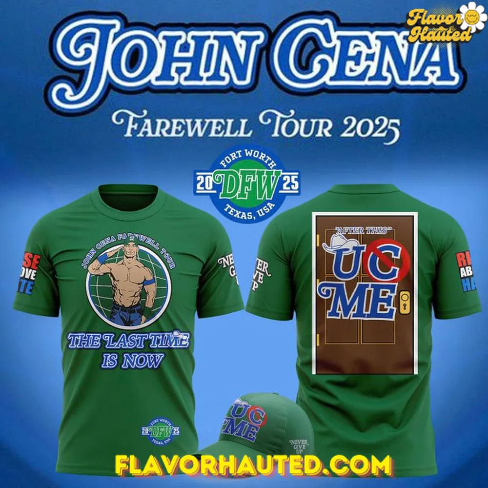 John Cena Farewell Tour 2025 Special Edition T-Shirt John Cena Farewell Tour 2025 Special Edition T-Shirt